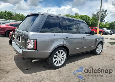 2010 Land Rover Range Rover Hse Luxury из США, поврежденный, VIN SALMF1E47AA318445